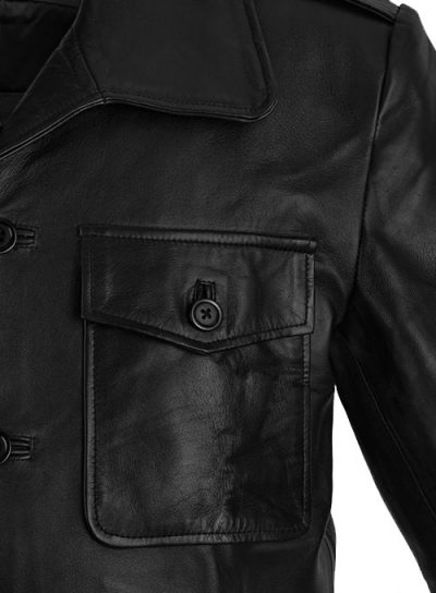 brad pitt leather jacket