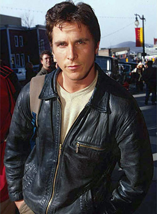 Christian Bale Leather Jacket - Jacketempire