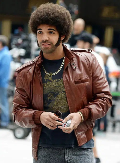 drake graham leather jacket