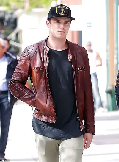 Nicholas Hoult's signature leather jacket from Mad Max: Fury Road – a must-have for fans of the film's edgy fashion