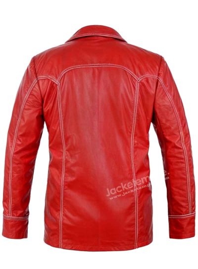 Exclusive Brad Pitt Movie Jacket - Genuine Leather Outerwear