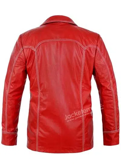 Exclusive Brad Pitt Movie Jacket - Genuine Leather Outerwear