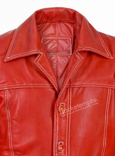 Vintage Brad Pitt Jacket from Fight Club - Stylish Leather Outerwear